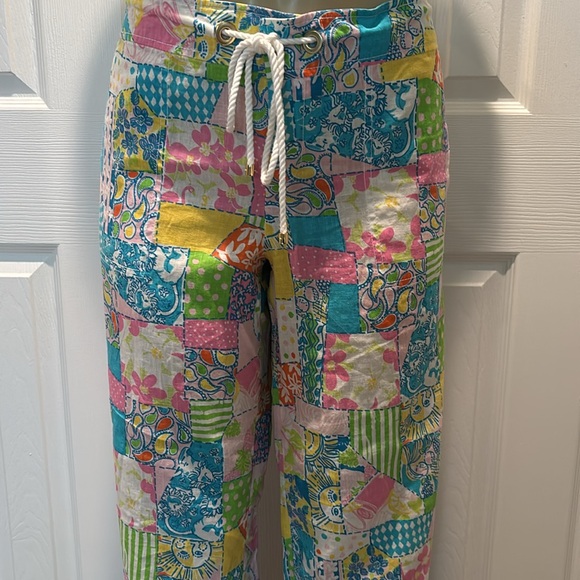 Lilly Pulitzer- Resort Pant Printed size 14 NWT - Picture 3 of 8